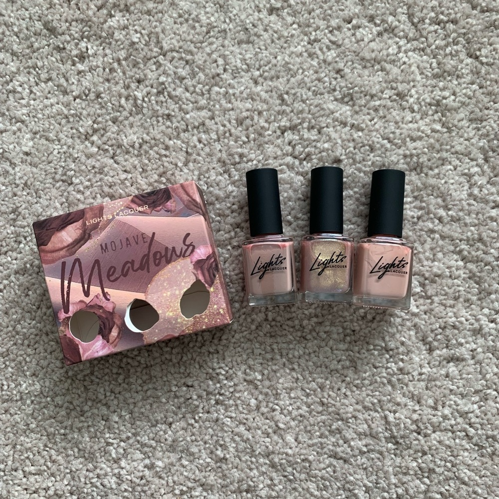 Lights Lacquer Mojave Meadows Trio BNIB